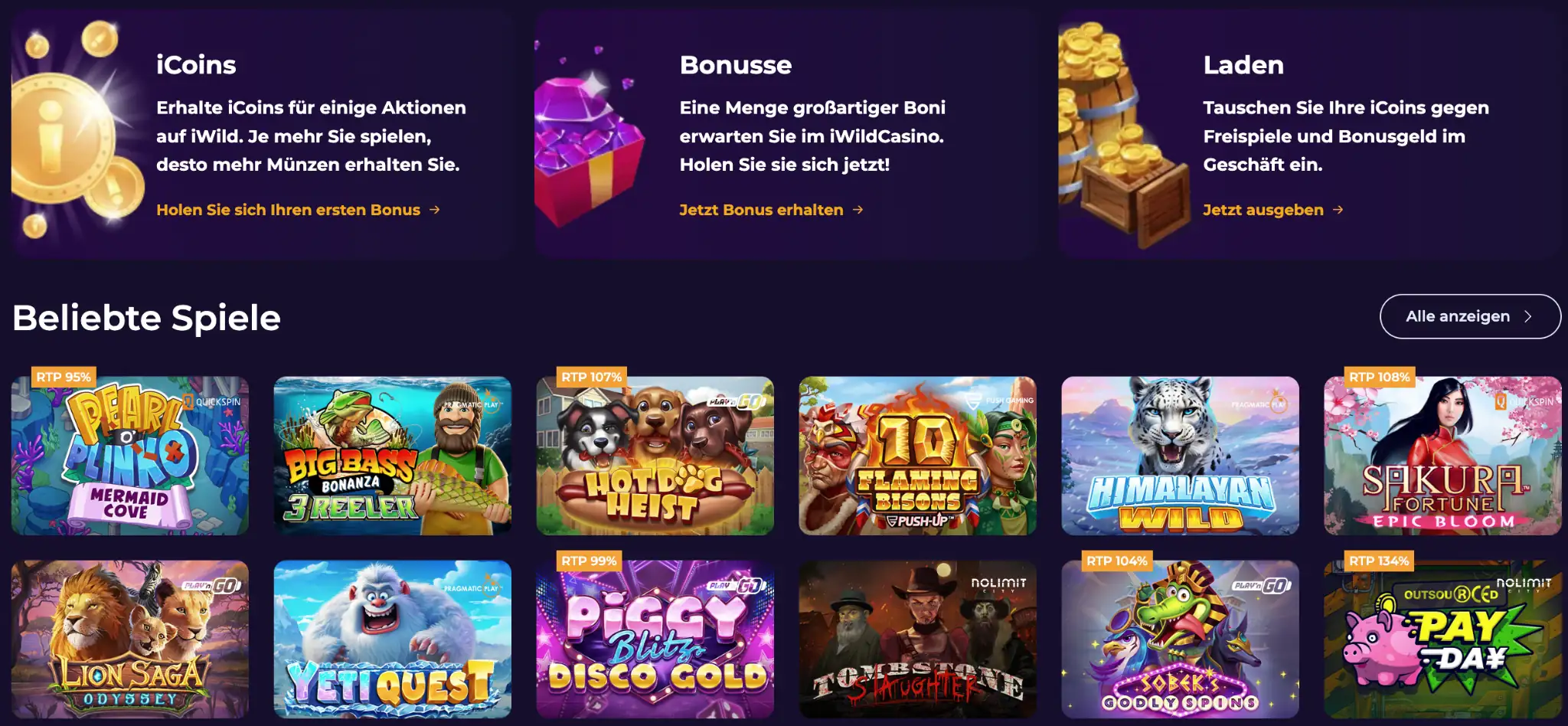 Professionelle Bonusangebote für Spieler